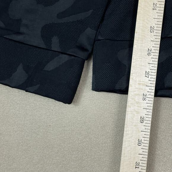 Karl Lagerfeld Hoodie Mens M‎ Black Camo Pouch Pocket Pullover Sweatshirt - Picture 8 of 12